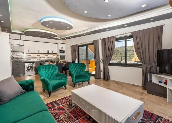 Near Kaputas, Luxury With Pool Apartament